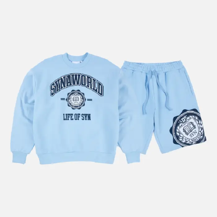 Syna World School Shorts Set – Blue