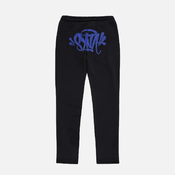 Get the Syna World Trousers – Blue Logo – Black at an affordable price – a unique, high-quality design available from Syna World. Hurry!