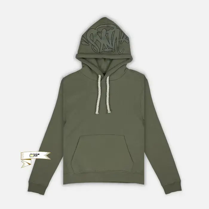 Discover the Synaworld Syna Logo Salvia Hooded Top in our official shop. A comfortable, high-quality garment.