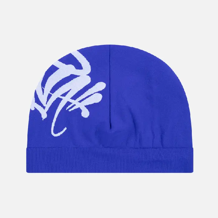 Syna Logo Syna World Blue Beanie Limited stock available at Syna Worlds. A sweatshirt of incredible quality. Order yours now! Hurry!