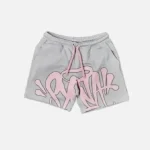 Buy the Synaworld Syna Logo Grey/Pink Set Shorts Set for men and women from Syna Worlds. We created this unique design.