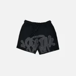 Discover the Synaworld Syna Logo Black Shorts Set at Syna Worlds. A high-quality, comfortable garment.