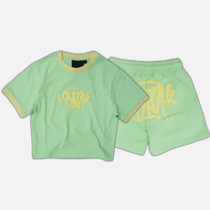 Discover the Synaworld Women’s Team Syna Green Short Set at Syna Worlds. Fast delivery worldwide and easy returns.