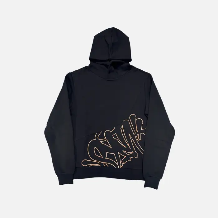 Get the Slice Logo Hooded Top Black/Rose Gold at an affordable price; a unique, high-quality design.