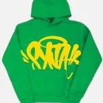 Discover the Synaworld ‘Syna Logo’ Green Hooded Top in our official shop. A comfortable, high-quality garment.