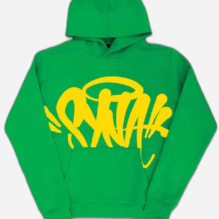 Discover the Synaworld ‘Syna Logo’ Green Hooded Top in our official shop. A comfortable, high-quality garment.