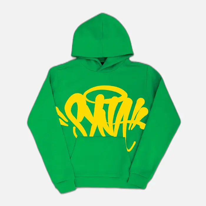 Discover the Synaworld ‘Syna Logo’ Green Hooded Top in our official shop. A comfortable, high-quality garment.