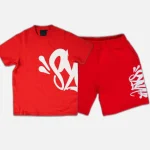 Synaworld Team Syna Red Short Set– limited stock available at Syna Worlds. A sweatshirt of incredible quality that you can order now.