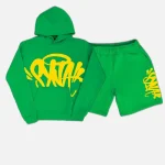 Synaworld Team Syna Hood Green Short Set