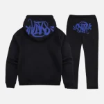 Buy the Syna World Blue Logo Black Tracksuit from the official Syna Worlds shop. Fast worldwide delivery with returns.