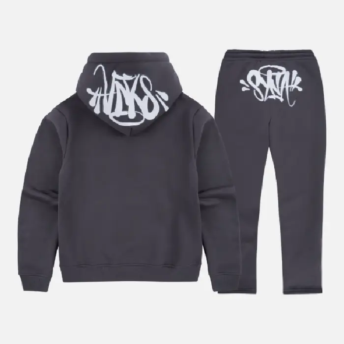 Syna World Grey Logo Black Tracksuit at an affordable price. Enjoy great offers every day and free delivery.