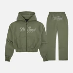 Shop for the stylish Syna World Lil Syna Women’s Khaki Tracksuit from Syna World. The best quality available.