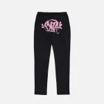 Black tracksuit with the Syna World Rose Logo Black Tracksuit. Limited stock at Syna Worlds. A tracksuit of incredible quality. Order it now! Hurry!