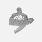 Team Syna tracksuit in mottled grey and whitet. An attractive product – get your hands on a new stock at an affordable price. At Syna Worlds.