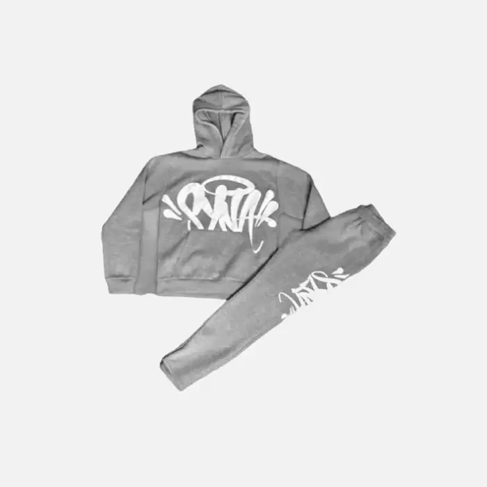 Team Syna tracksuit in mottled grey and whitet. An attractive product – get your hands on a new stock at an affordable price. At Syna Worlds.