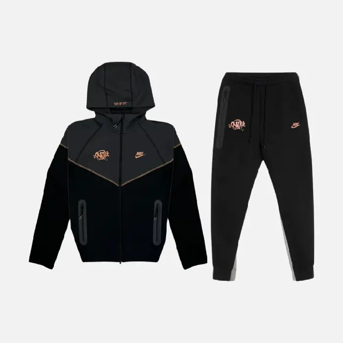 Central Cee x Nike Black Tracksuit Set. An attractive product – get your hands on the latest stock at an affordable price. At Syna Worlds.