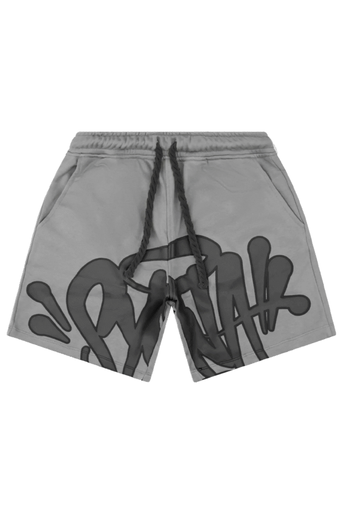 Discover the finished product: Shorts Syna World Shorts with Syna Logo Grey/Black at Syna World. Fast worldwide delivery and hassle-free returns.