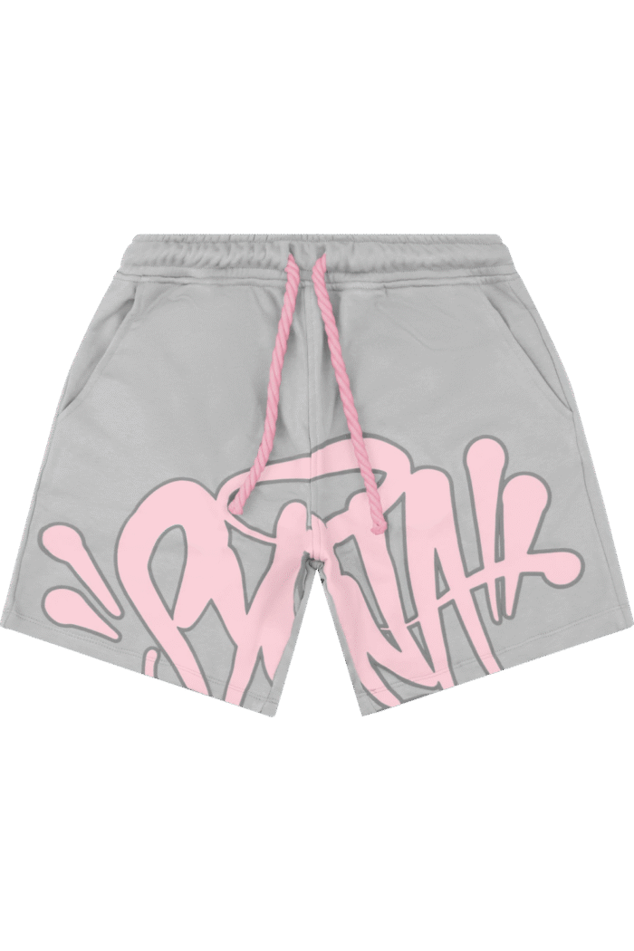 Discover the finished product: Syna World Shorts with Syna Logo Grey/Pink at Syna World. Fast worldwide delivery and hassle-free returns.