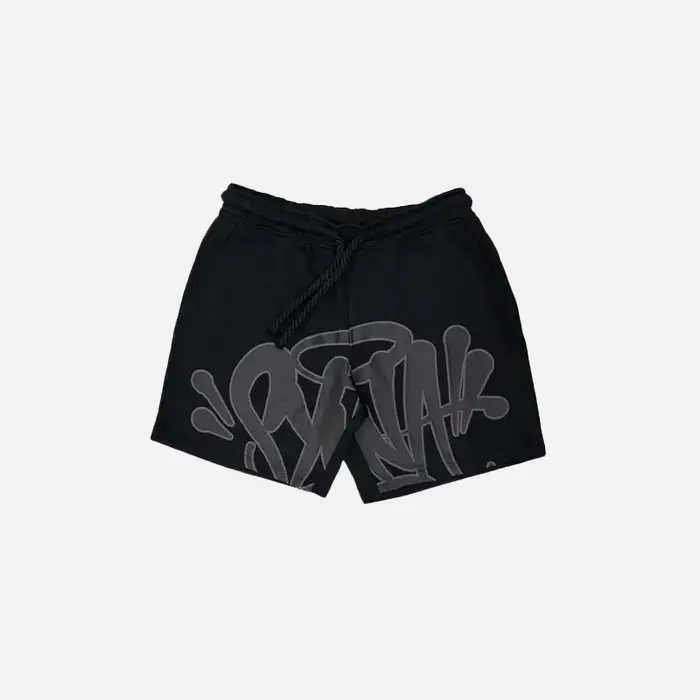 Discover the Synaworld Syna Logo Black Shorts Set at Syna Worlds. A high-quality, comfortable garment.